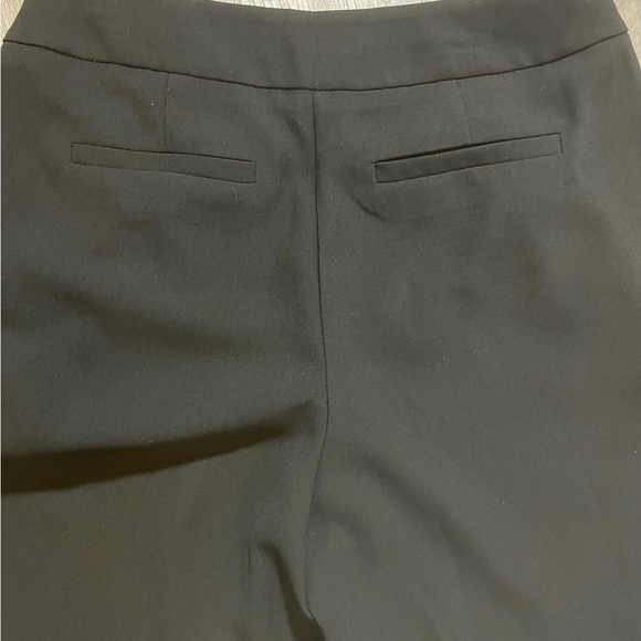 Women's Size S Black Lined Pants Fake Silver Pockets Forever 21 - Picture 9 of 9